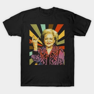 Retro Vintage Betty White T-Shirt